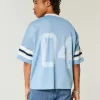 Maglia con grafica a numeri squadrati