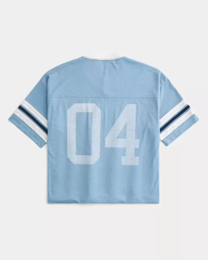 Maglia con grafica a numeri squadrati