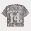 Maglia con grafica Dodge Boxy Crop Camo