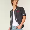 Maglia da baseball con grafica Dr Pepper squadrata