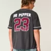 Maglia da baseball con grafica Dr Pepper squadrata