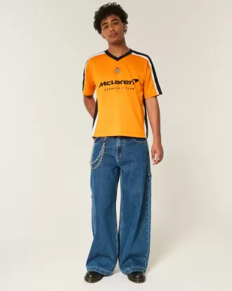 Maglia da calcio grafica McLaren squadrata