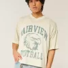 Maglia da football Fairview con grafica squadrata