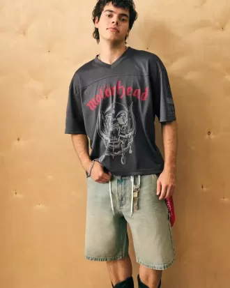 Maglia grafica Boxy Crop Motörhead