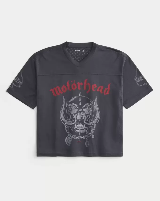 Maglia grafica Boxy Crop Motörhead