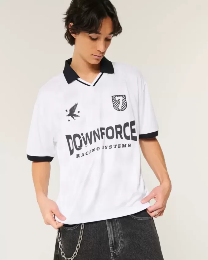 Maglia grafica Boxy Downforce