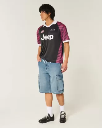 Maglia grafica Jeep squadrata
