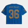 Maglia grafica North Valley in mesh aderente e squadrata