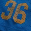 Maglia grafica North Valley in mesh aderente e squadrata