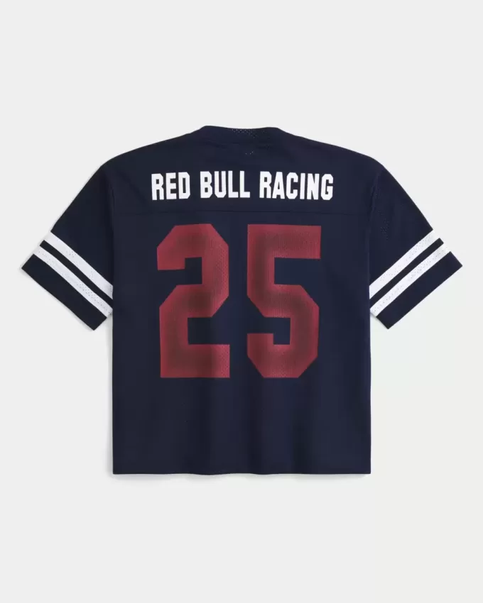 Maglia grafica Red Bull Racing Oracle Boxy Crop