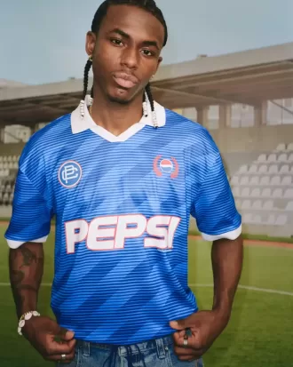 Maglia grafica squadrata della Pepsi