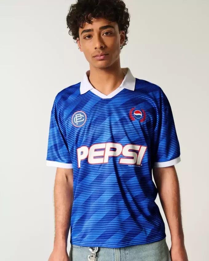 Maglia grafica squadrata della Pepsi