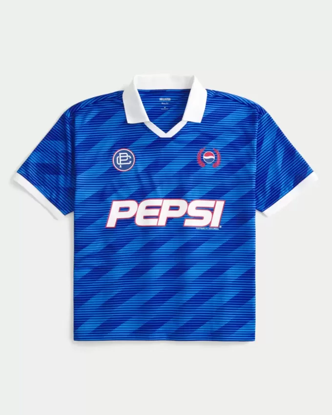 Maglia grafica squadrata della Pepsi