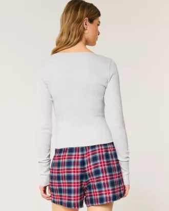 Maglia Henley con grafica Los Angeles a coste