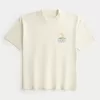 Maglietta da golf grafica pesante e squadrata Tweety