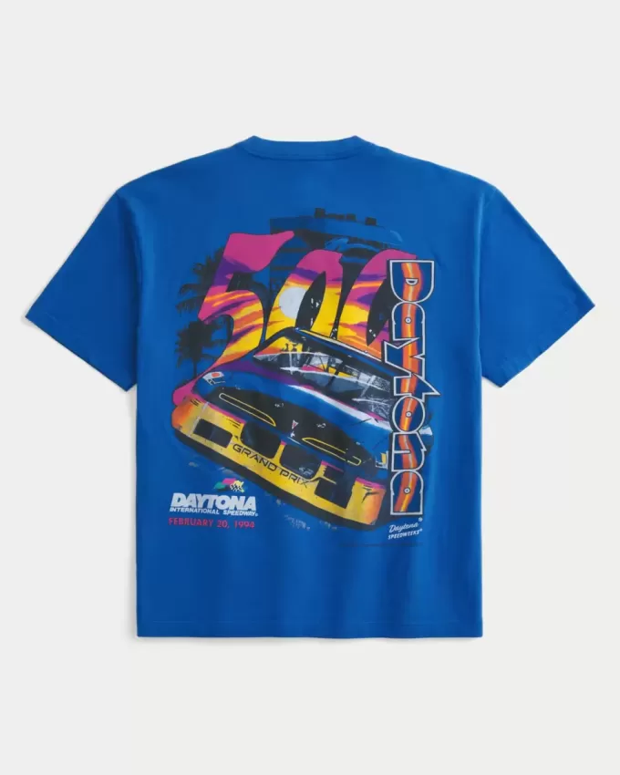 Maglietta grafica Boxy Daytona 500
