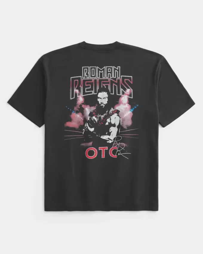 Maglietta grafica Boxy Roman Reigns The Only One