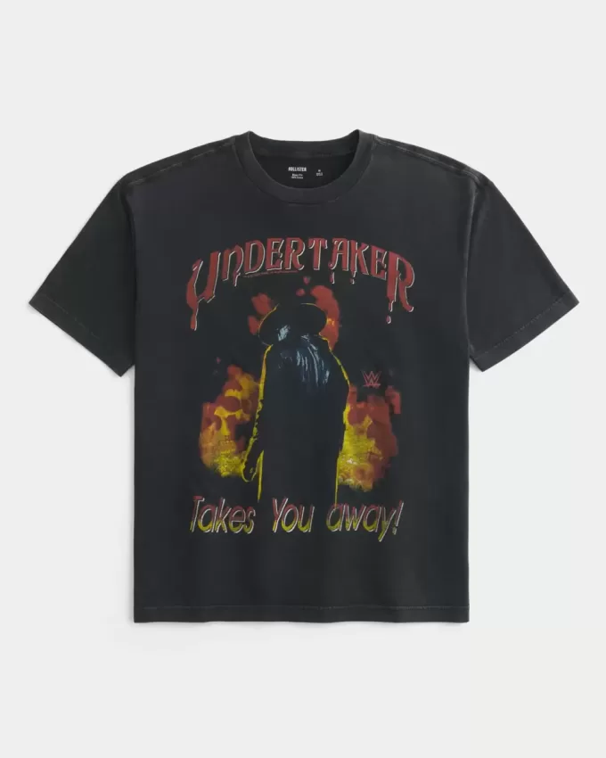 Maglietta grafica Boxy Undertaker