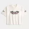 Maglietta grafica Chevrolet Baggy Heavyweight Crop