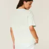 Maglietta grafica con pesce oversize