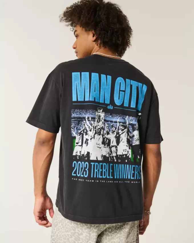 Maglietta grafica del Manchester City
