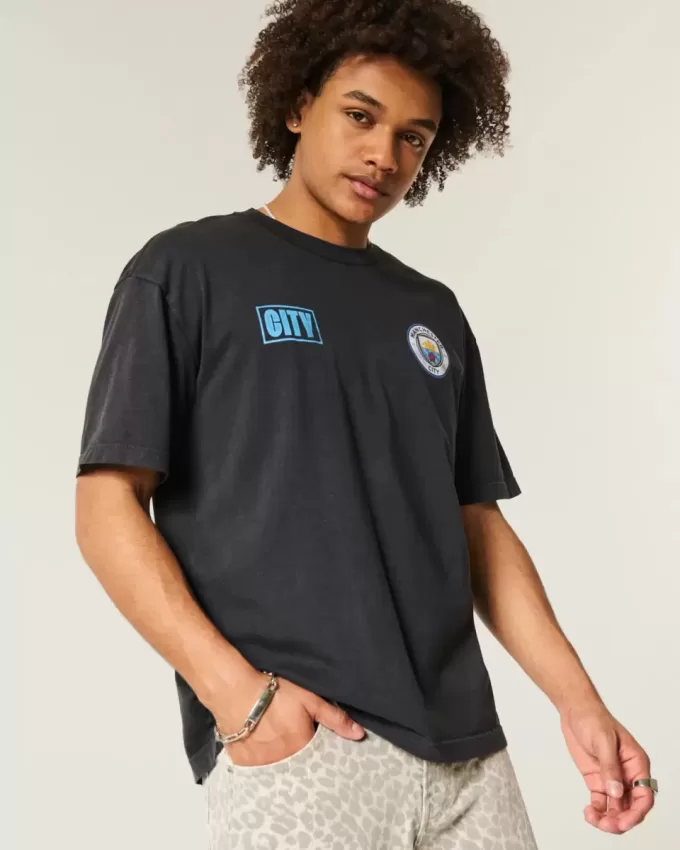 Maglietta grafica del Manchester City