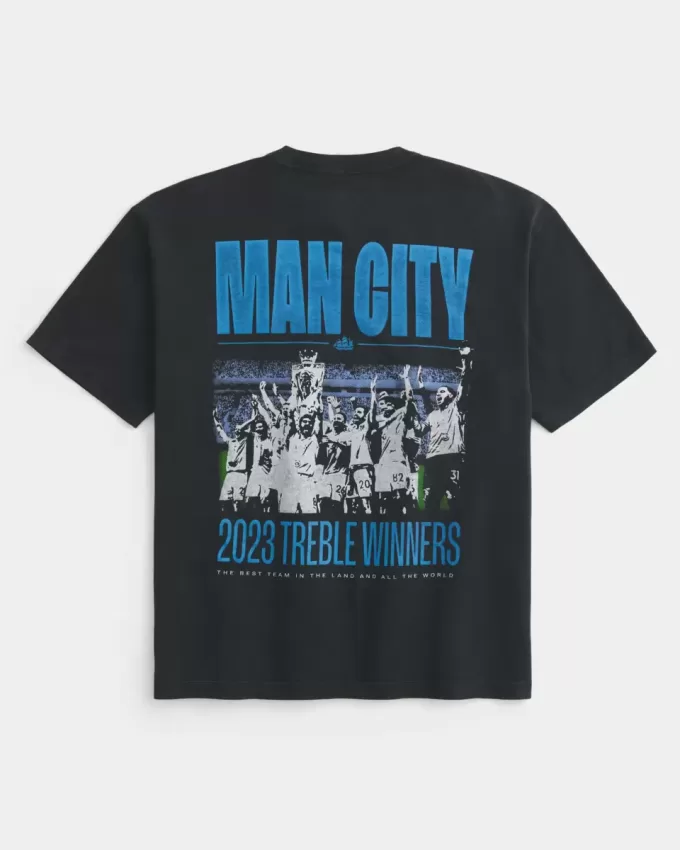 Maglietta grafica del Manchester City