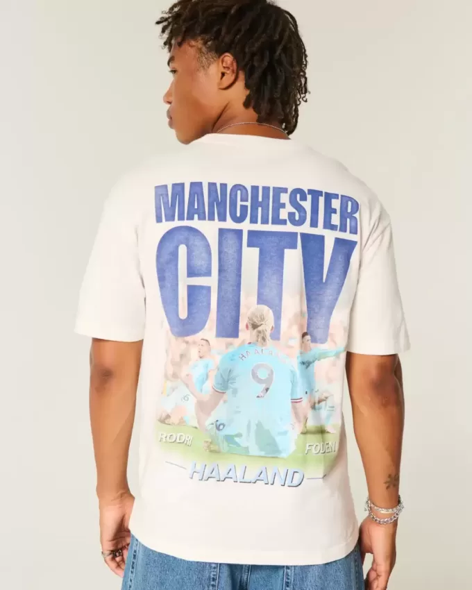 Maglietta grafica del Manchester City F.C.