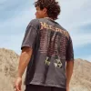 Maglietta grafica del tour dei Megadeth Boxy