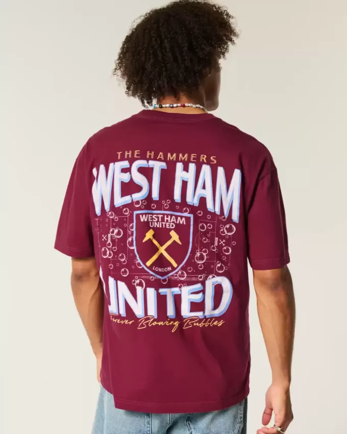 Maglietta grafica del West Ham United Football Club