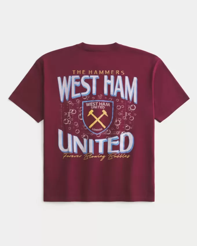 Maglietta grafica del West Ham United Football Club