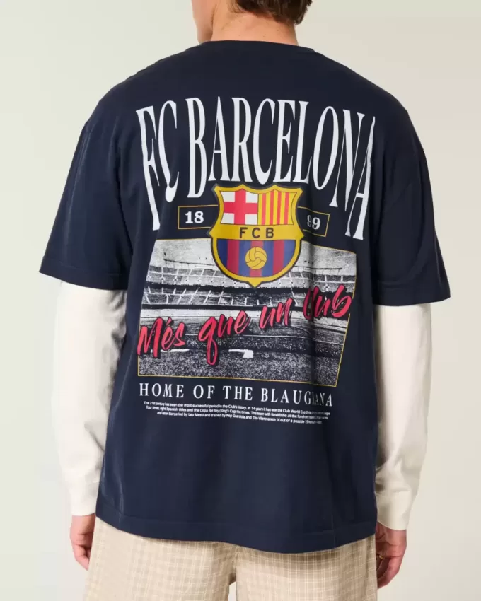 Maglietta grafica FC Barcelona