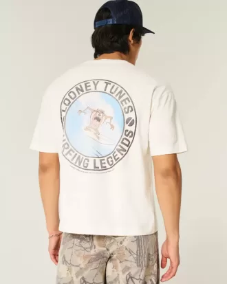 Maglietta grafica Looney Tunes Taz con taglio squadrato