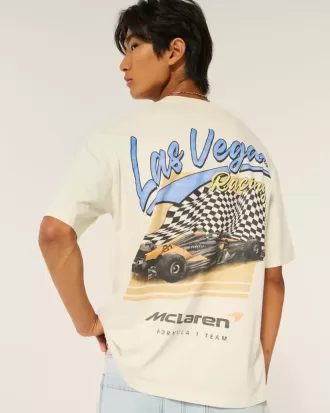 Maglietta grafica McLaren squadrata