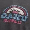 Maglietta grafica pesante Oahu