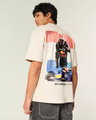 Maglietta grafica Red Bull Racing Oracle Heavyweight Boxy