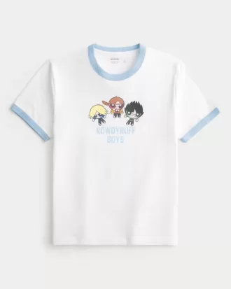 Maglietta grafica Shrunken Rowdyruff per ragazzi