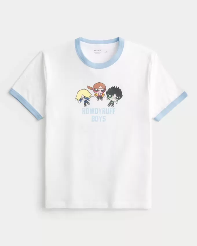 Maglietta grafica Shrunken Rowdyruff per ragazzi