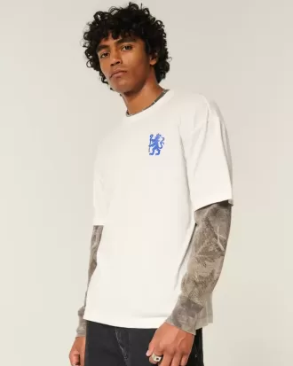 Maglietta grafica squadrata del Chelsea FC
