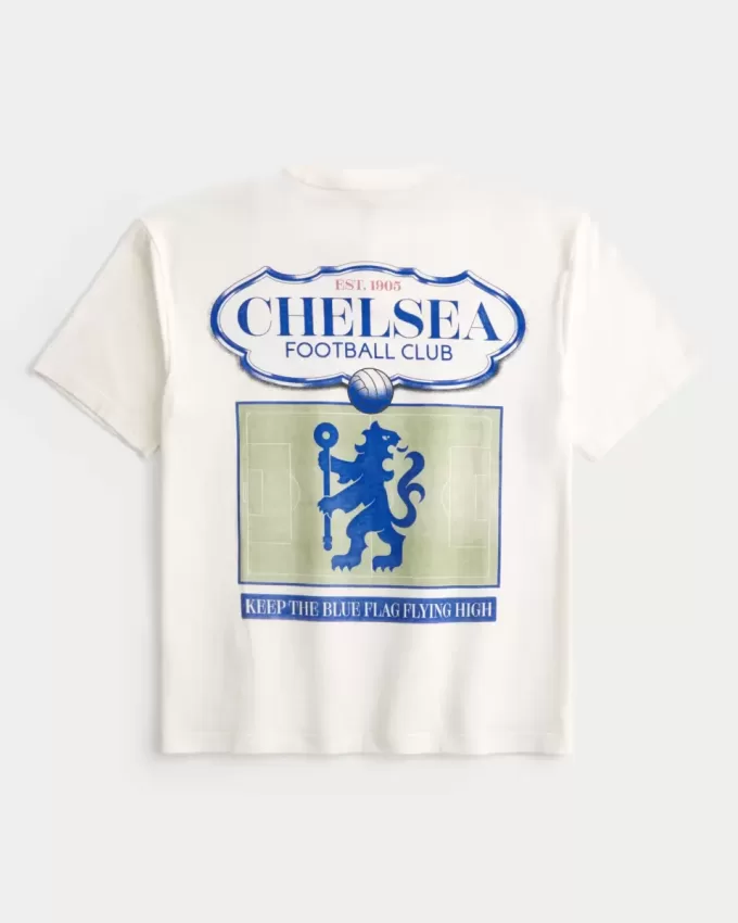 Maglietta grafica squadrata del Chelsea FC