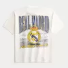 Maglietta grafica squadrata del Real Madrid CF