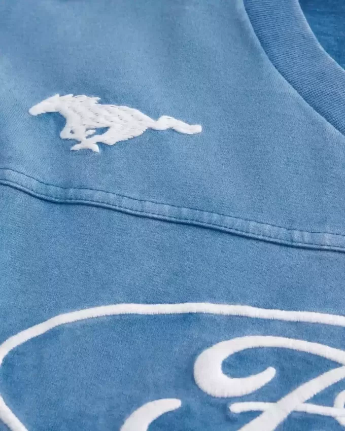 Maglietta larga e pesante con grafica Ford