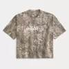 Maglietta mimetica Dodge Graphic Baggy Heavyweight Crop
