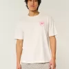 Maglietta oversize con grafica Arsenal