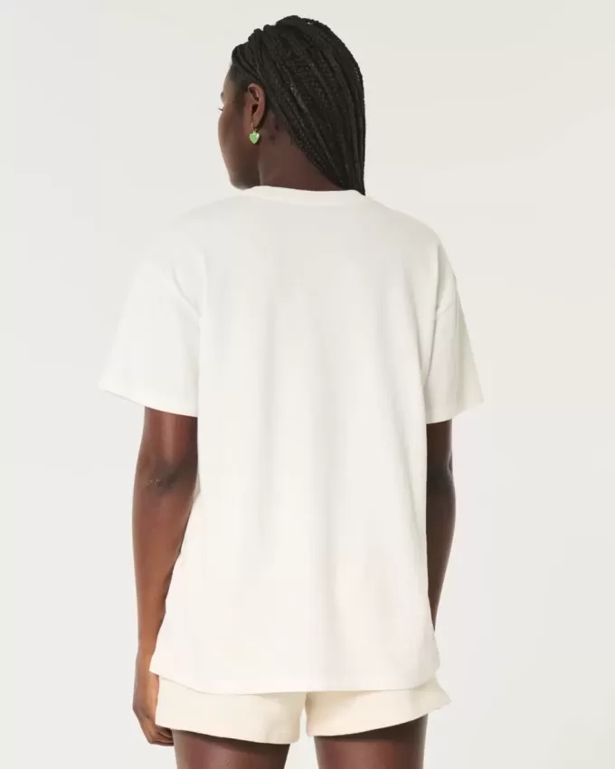 Maglietta oversize con grafica Saint Thomas Racquet Club Maglietta oversize con grafica Saint Thomas Racquet Club