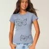 Maglietta per neonati con grafica London Butterfly