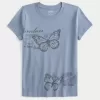 Maglietta per neonati con grafica London Butterfly