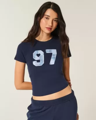 Maglietta per neonati con grafica numerica