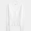 Maglione a maniche lunghe con laccetti Maglione a maniche lunghe con laccetti
