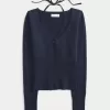 Maglione a maniche lunghe con laccetti Maglione a maniche lunghe con laccetti
